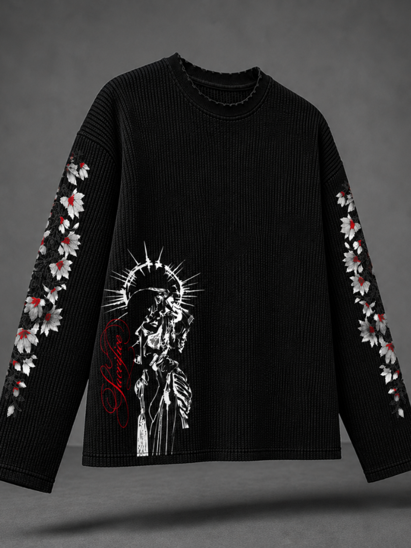 Scarlet Dagger Waffle Long Sleeve