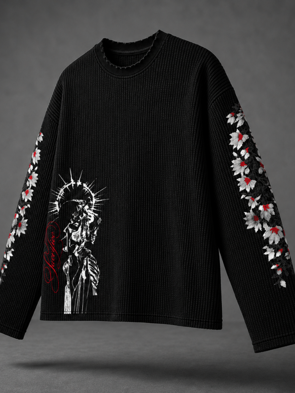 Scarlet Dagger Waffle Long Sleeve