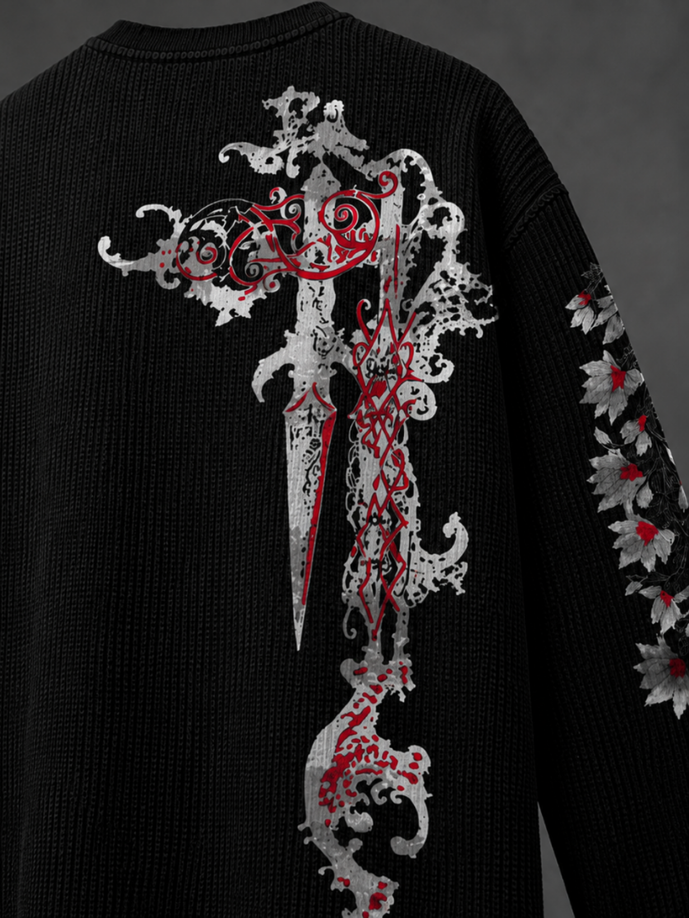 Scarlet Dagger Waffle Long Sleeve