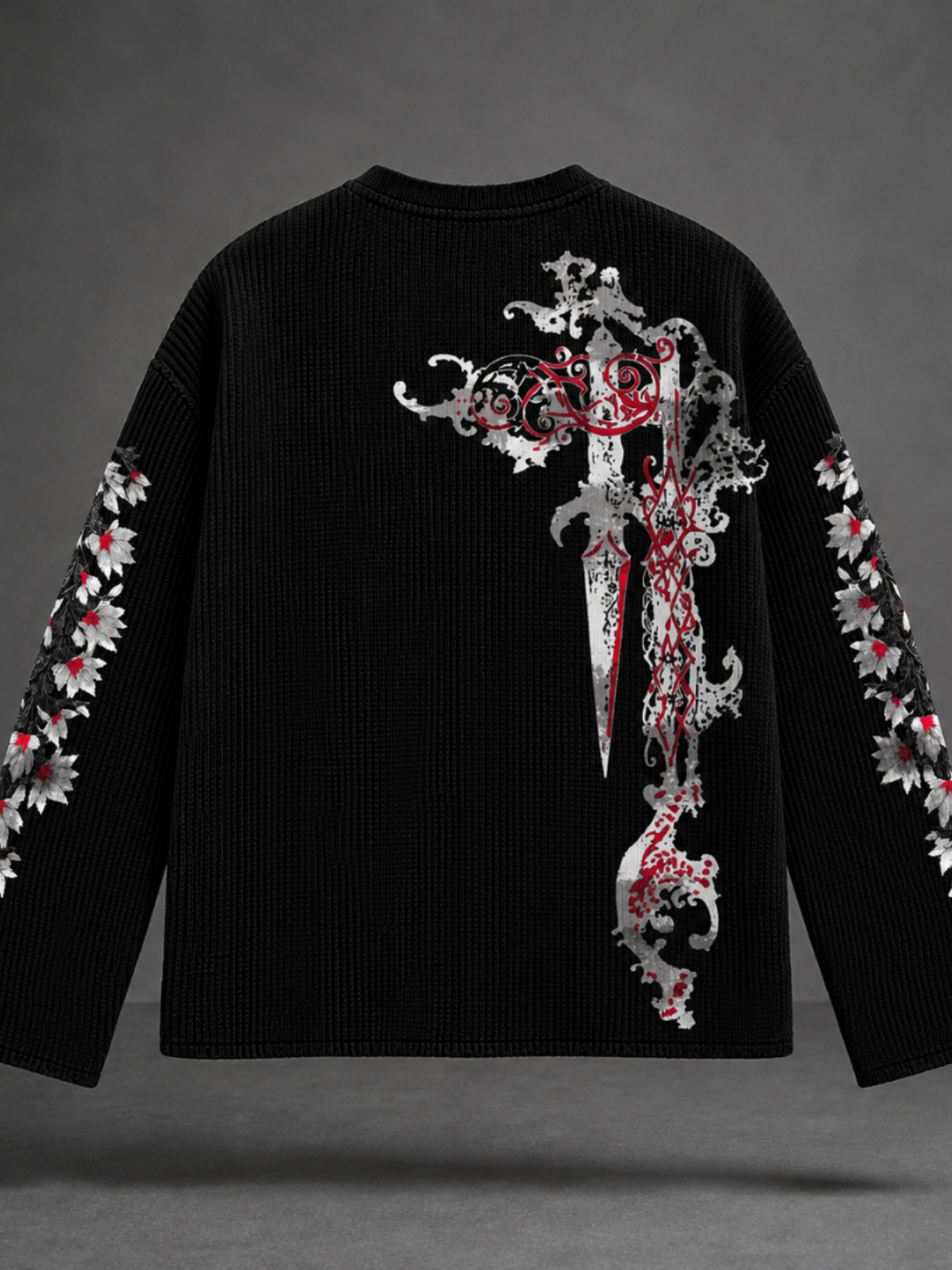 Scarlet Dagger Waffle Long Sleeve