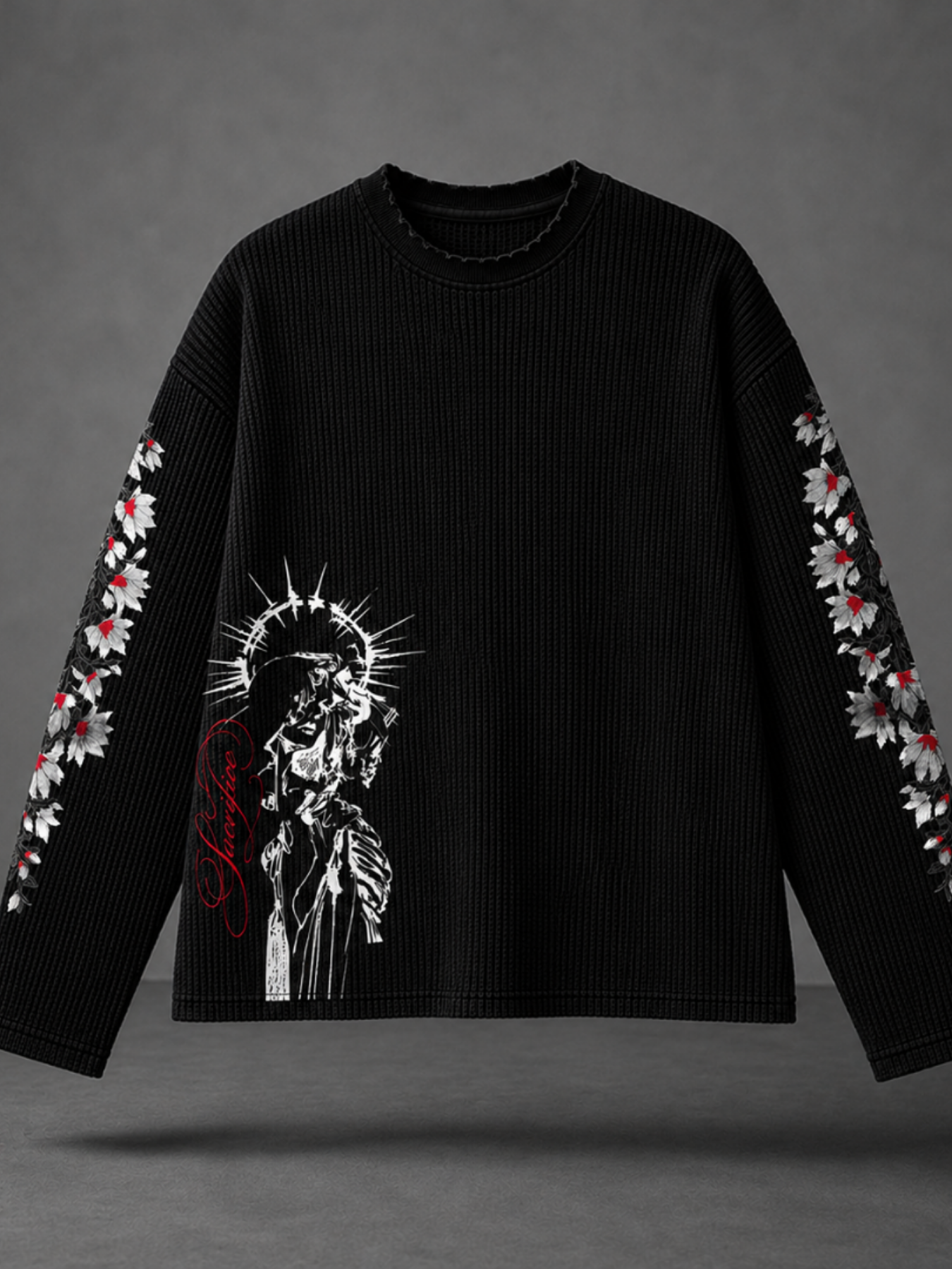 Scarlet Dagger Waffle Long Sleeve