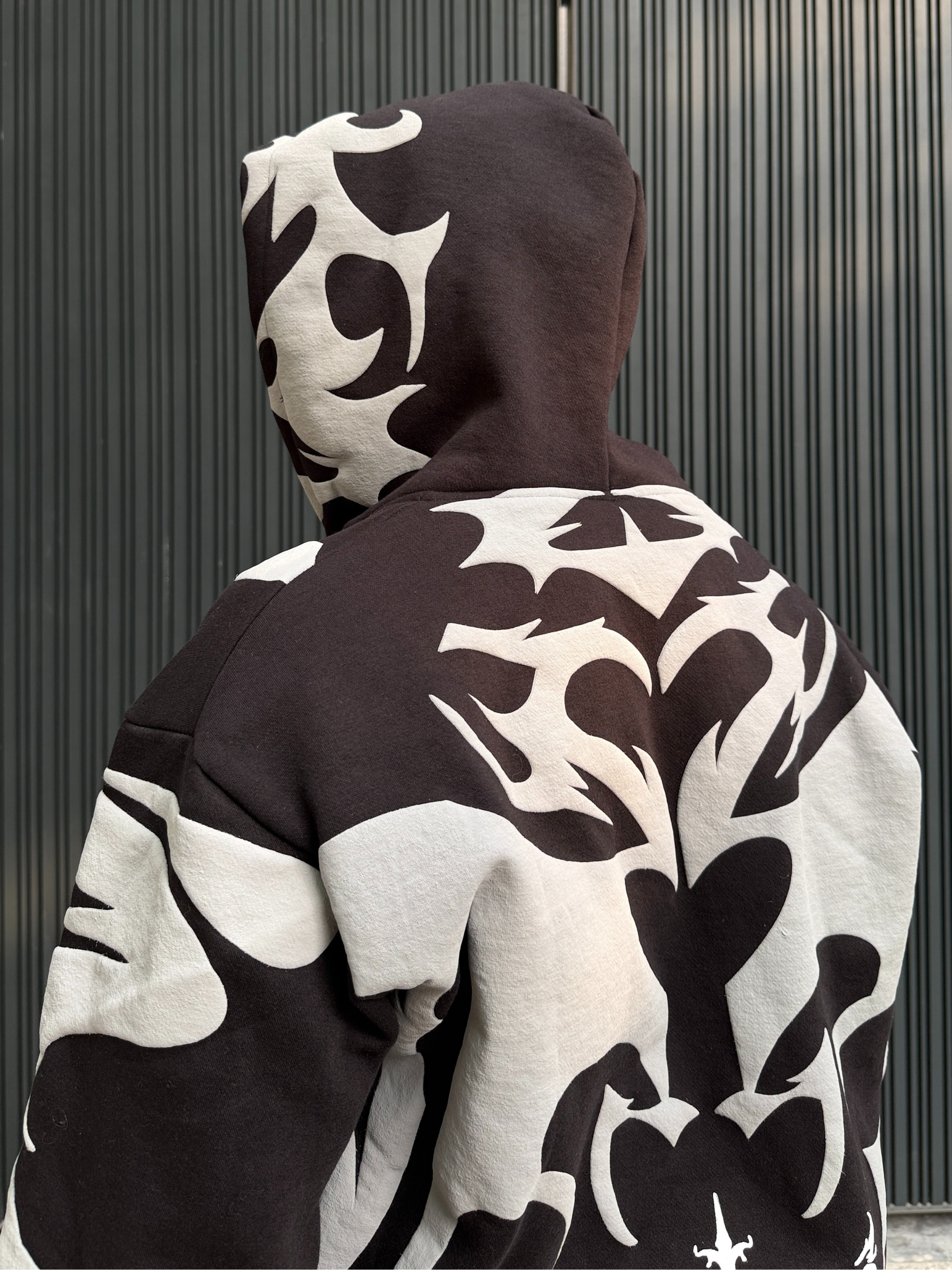 GRIMLOCK FLEECED HOODIE