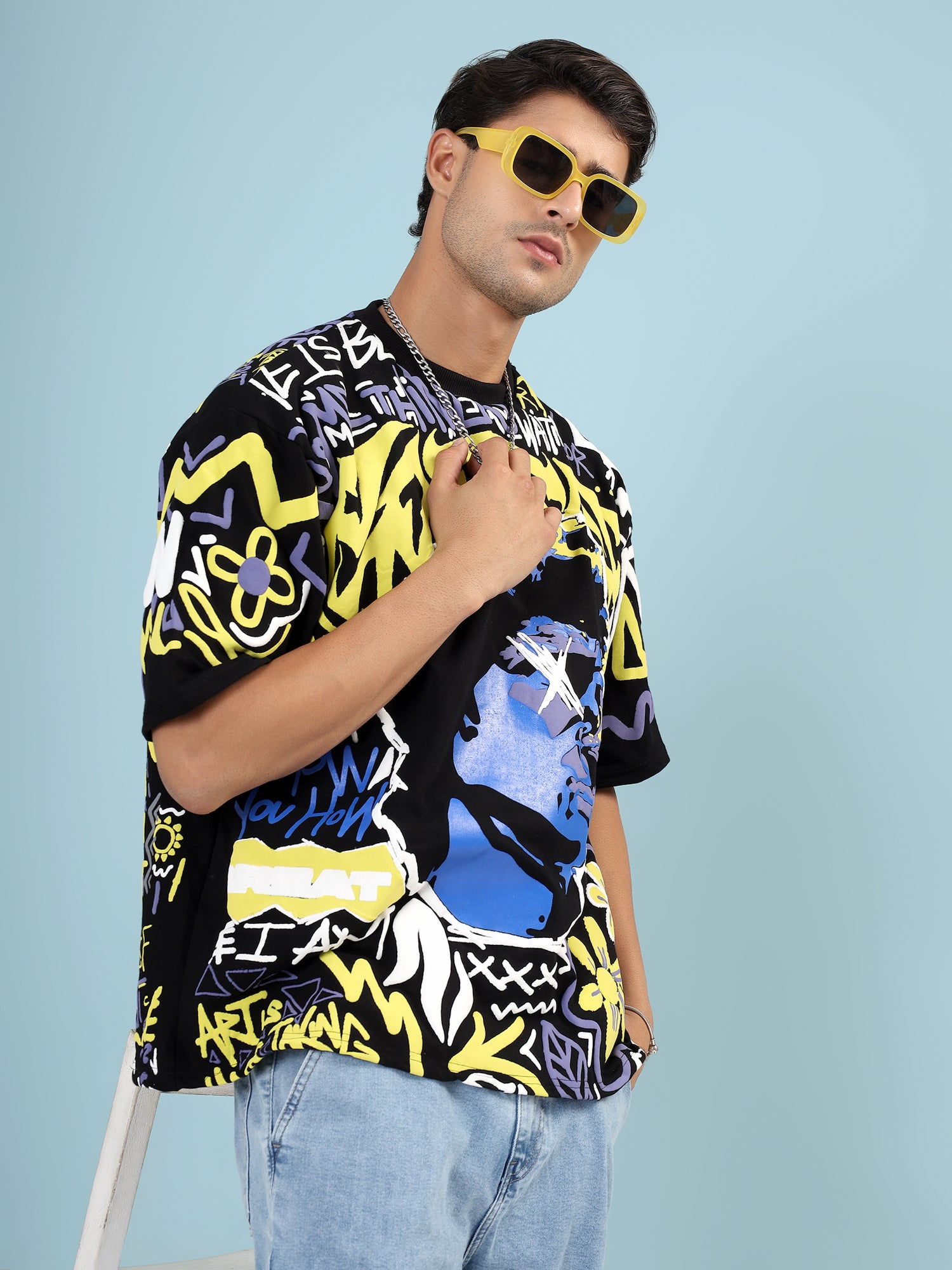 WALL OF NOISE OVERSIZED T-SHIRT