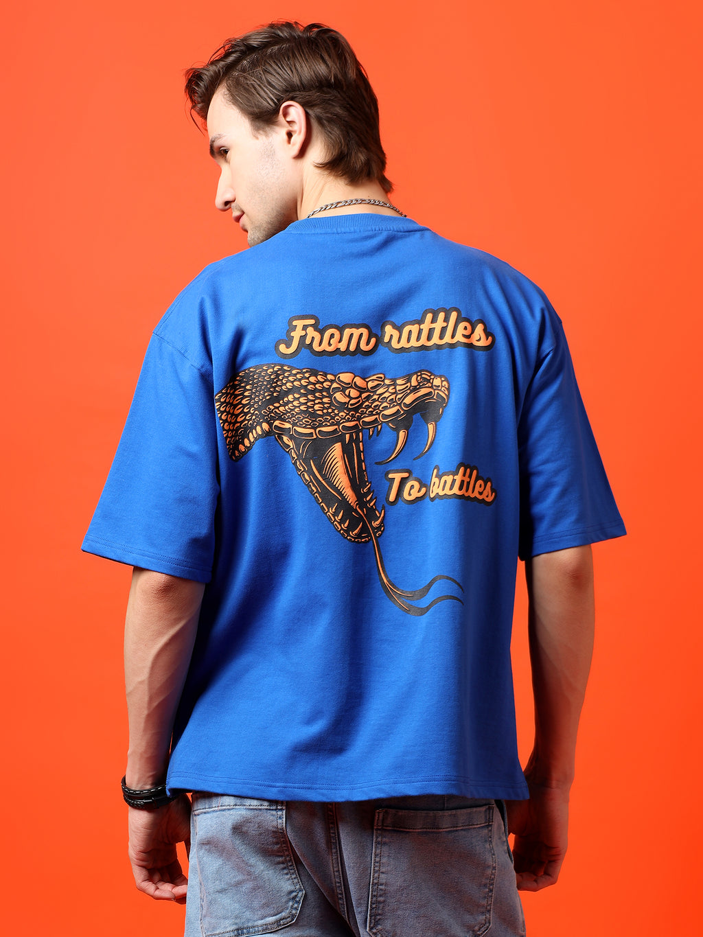 Blue Venom Oversized T-Shirt