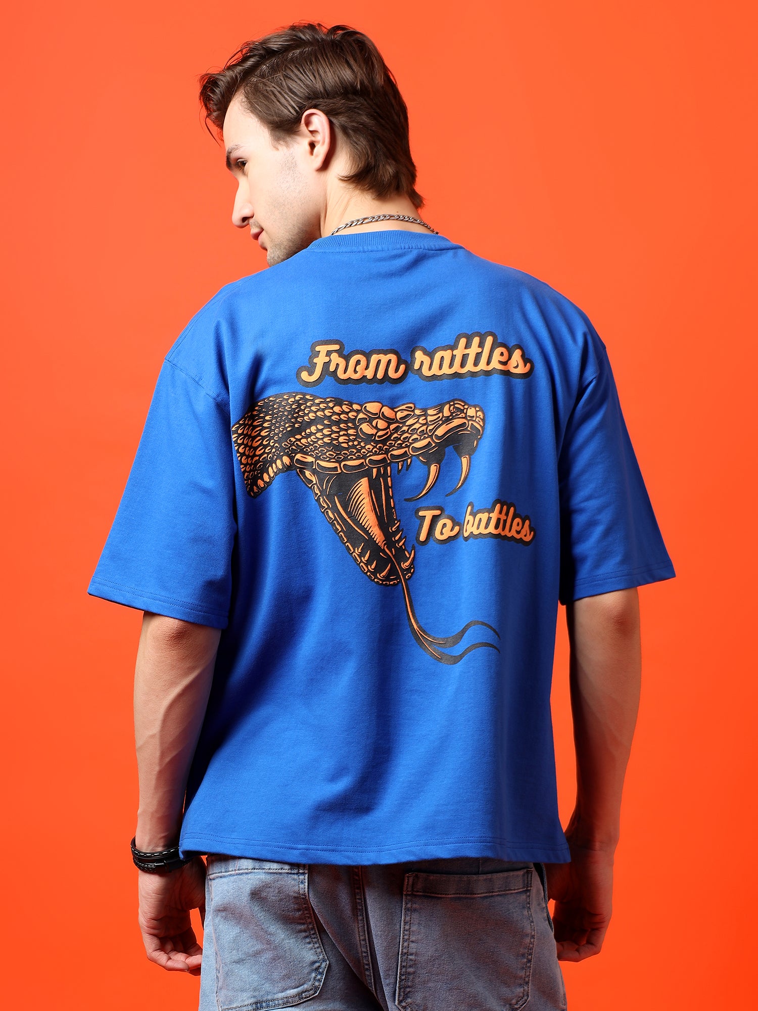 Blue Venom Oversized T-Shirt