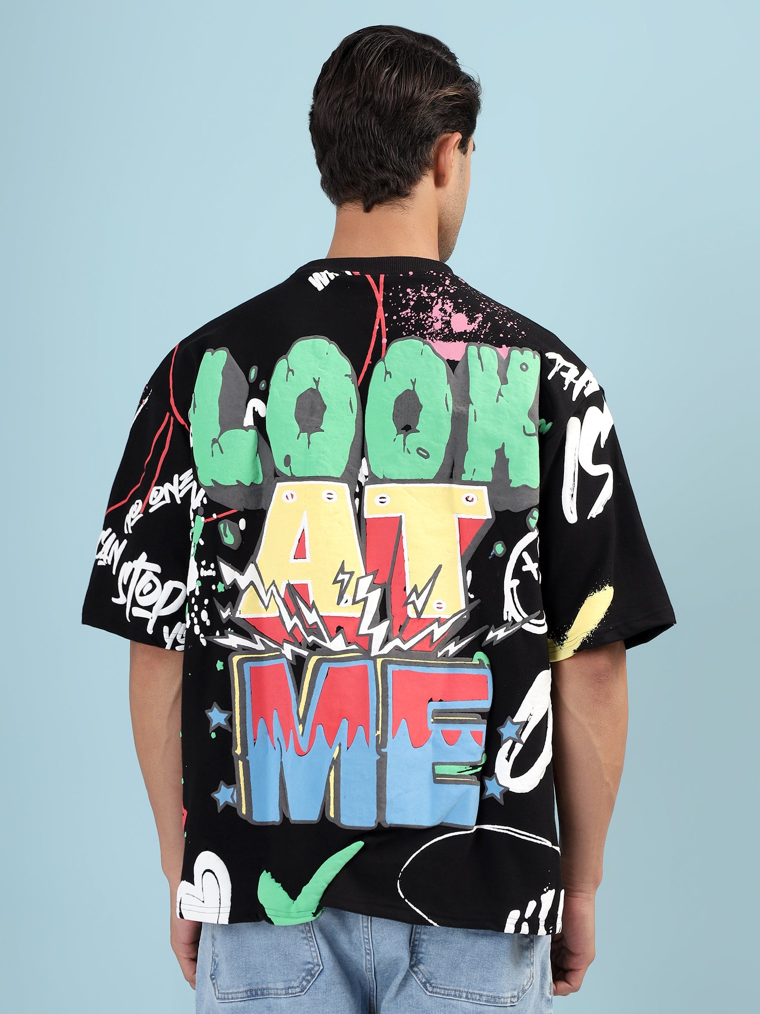 NEON WHISPERS OVERSIZED T-SHIRT