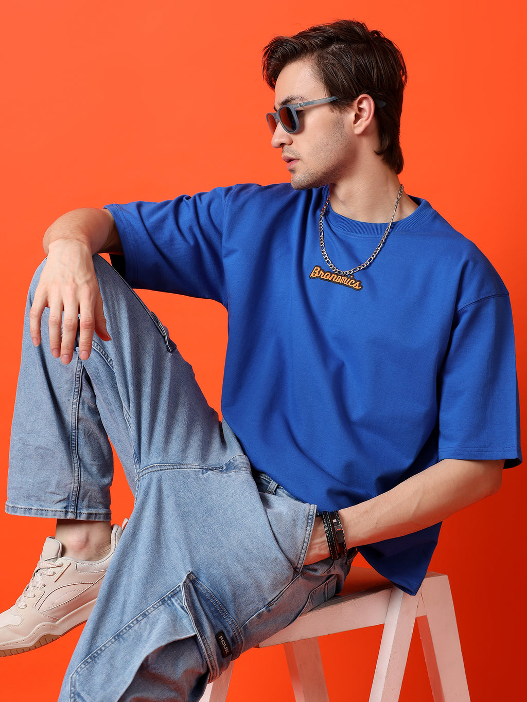 Blue Venom Oversized T-Shirt