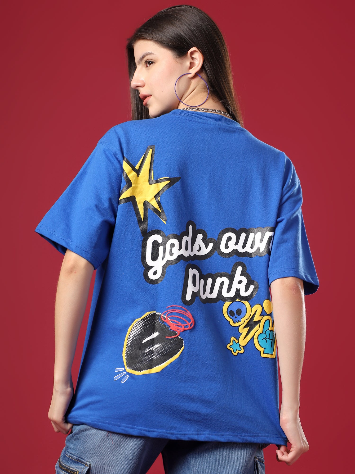 Heaven's Rebel Oversized T-Shirt