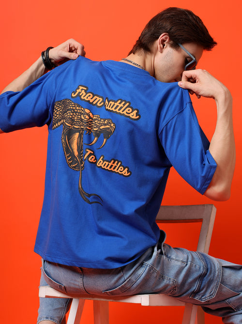 Blue Venom Oversized T-Shirt