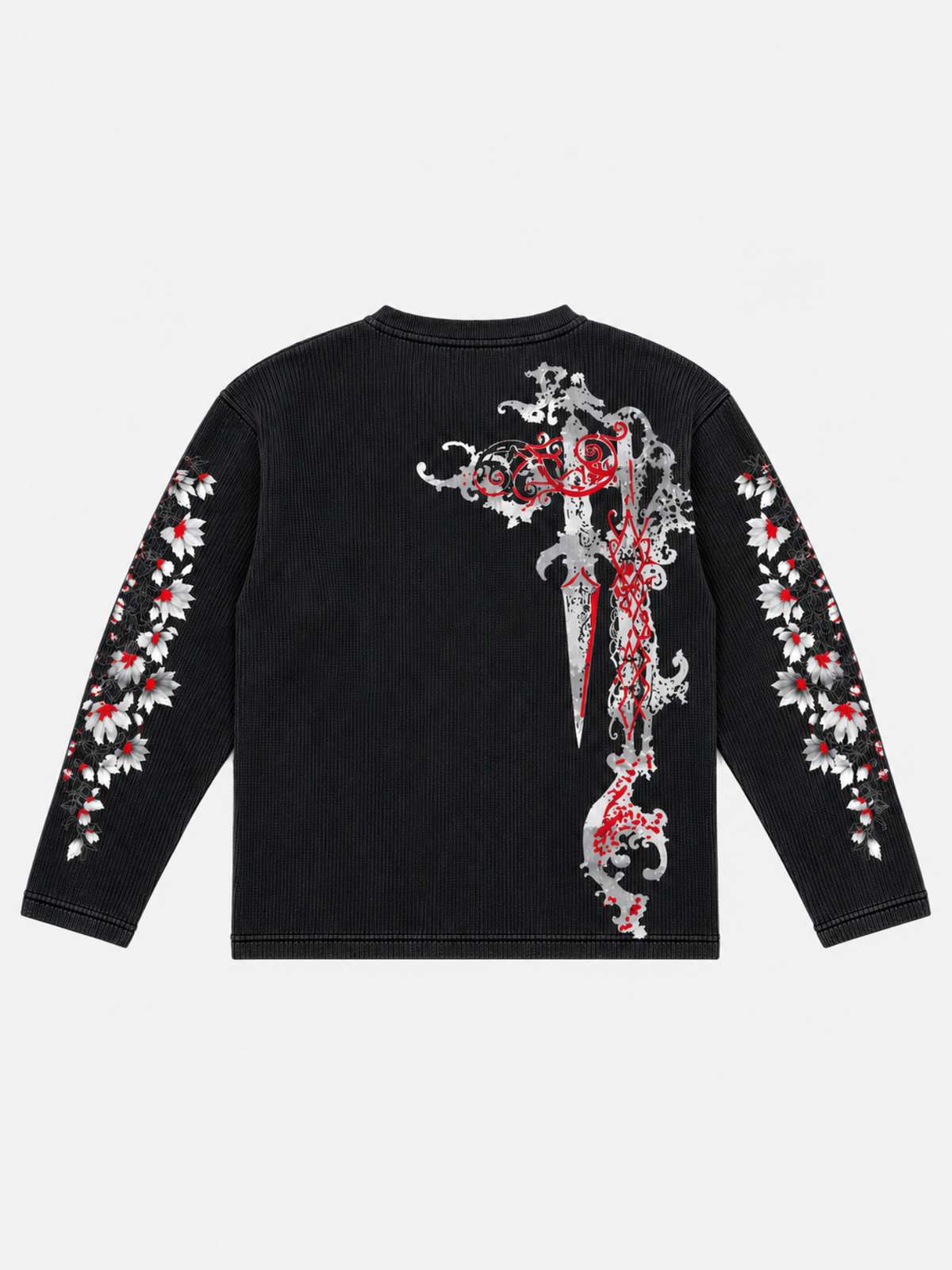 Scarlet Dagger Waffle Long Sleeve
