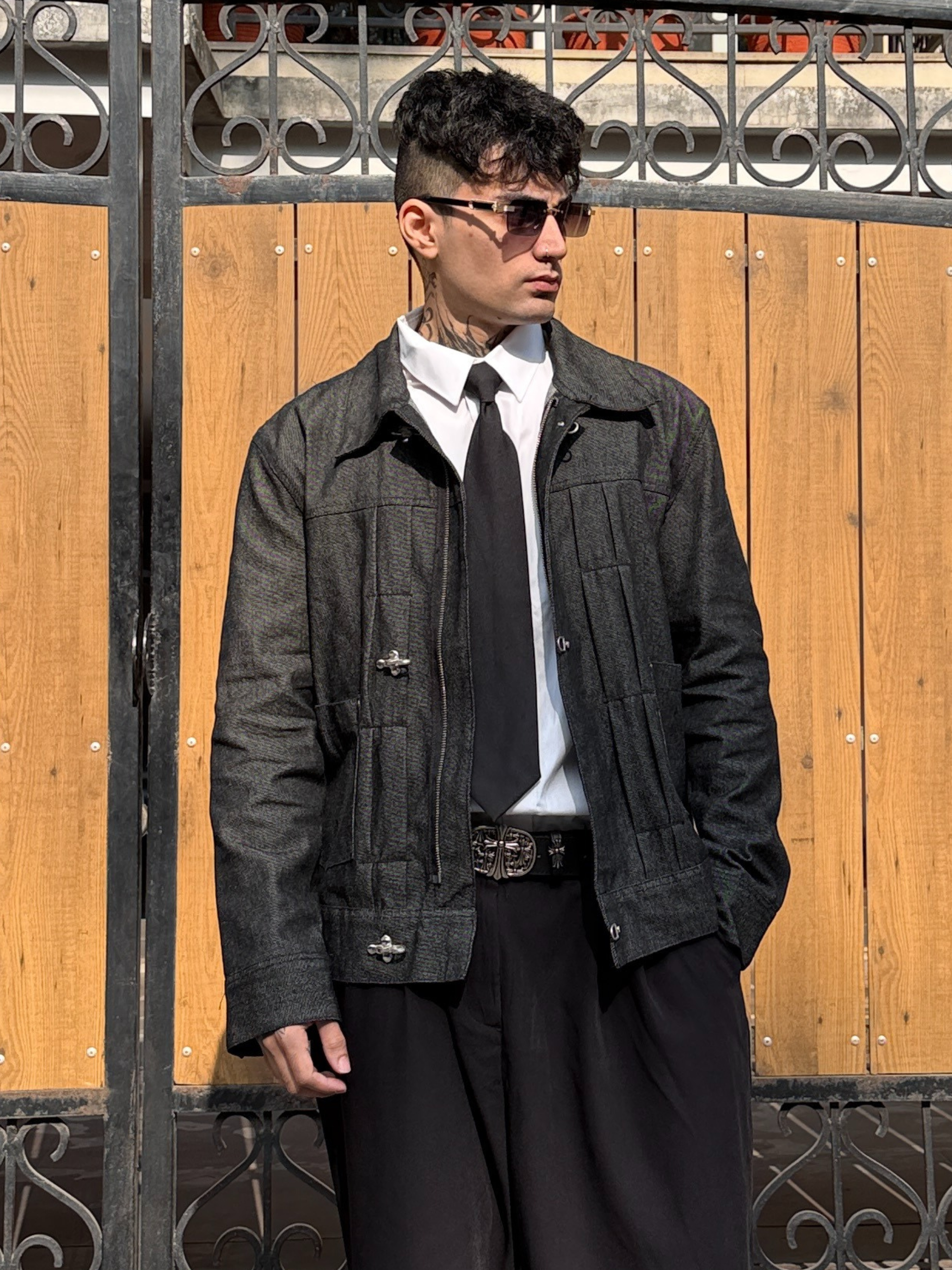 THE BLACK SENTINEL DENIM JACKET