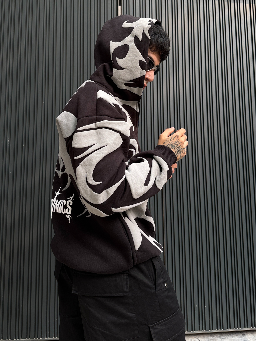 GRIMLOCK FLEECED HOODIE