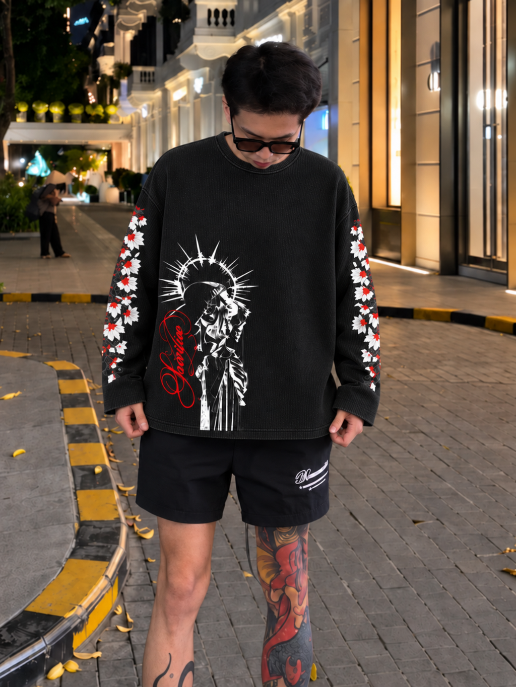 Scarlet Dagger Waffle Long Sleeve