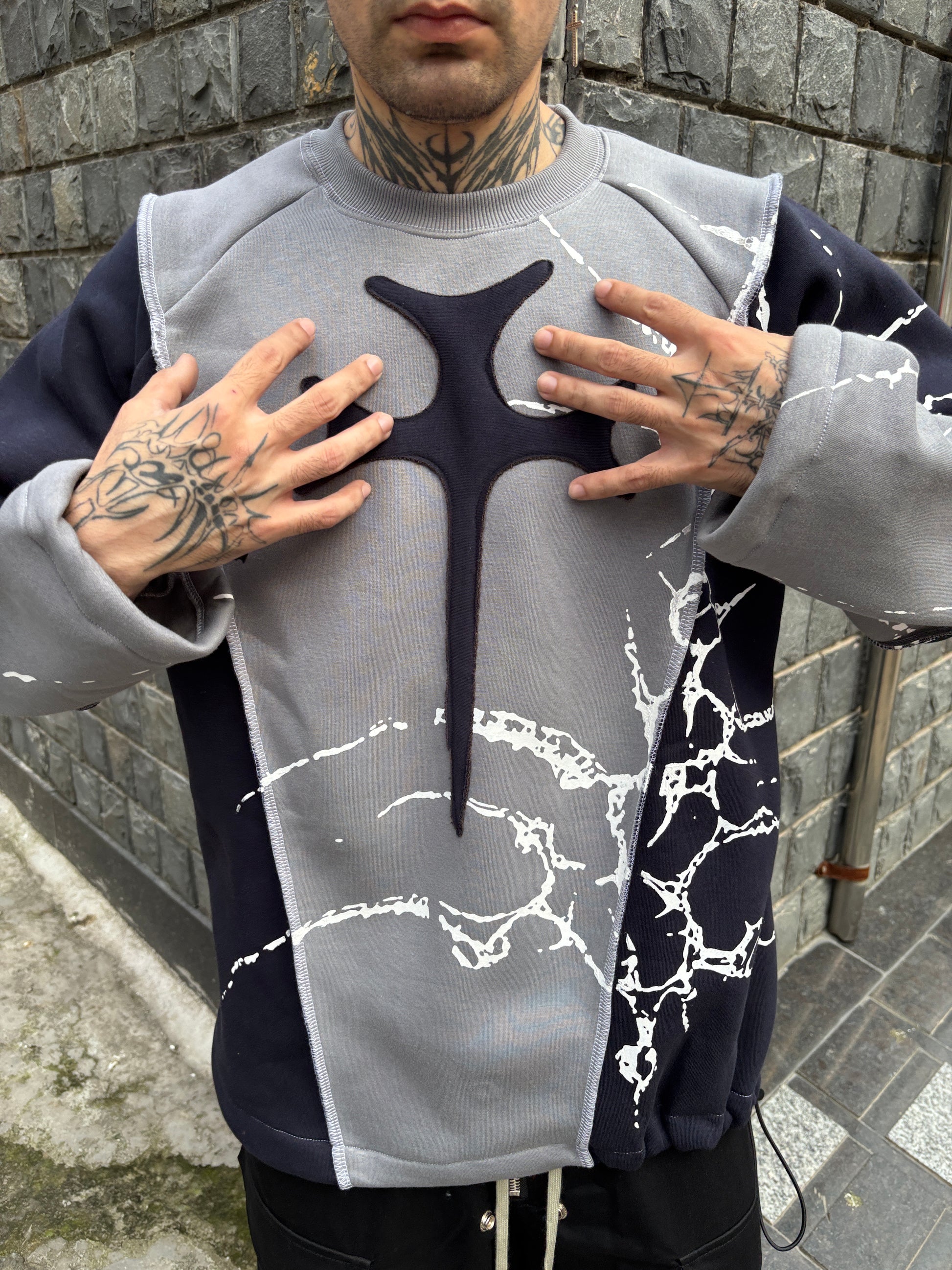SPECTRE SPINE Oversized SweatShirt