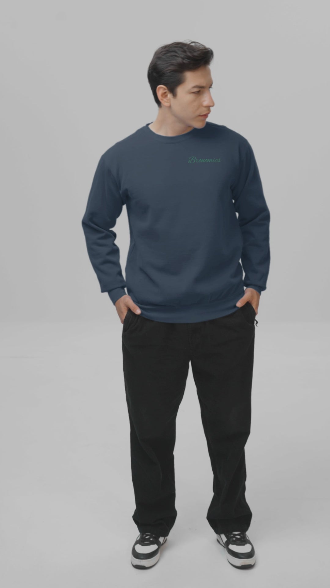 CONQUER Embroidered Sweatshirt